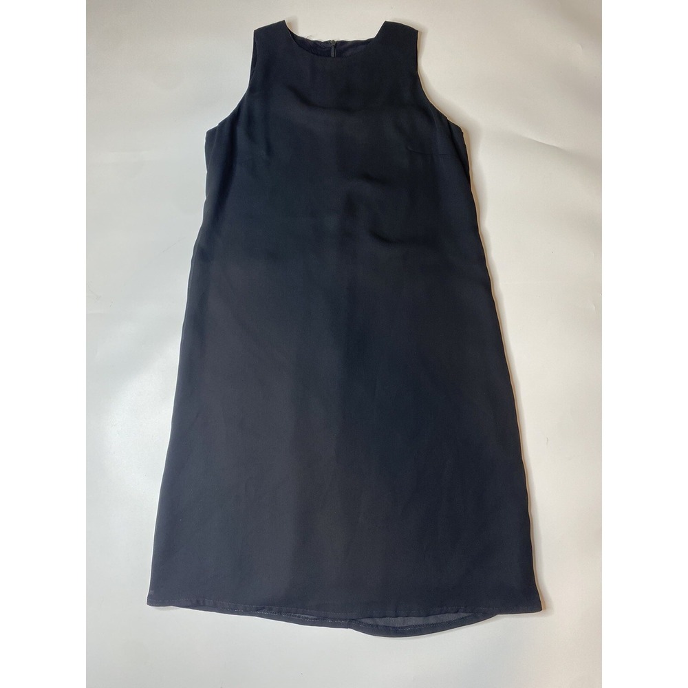 Vintage Positive Attitude Little Black Dress Medium Classic Mini Minimalist